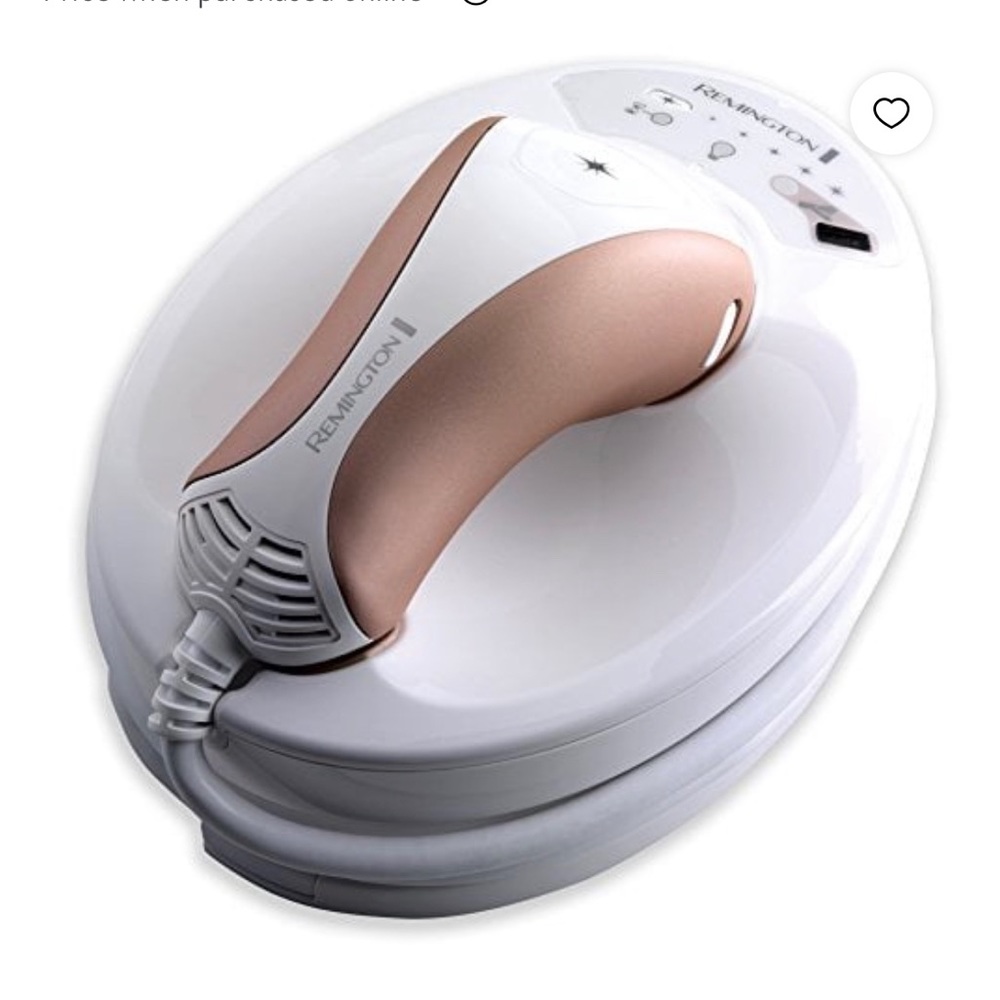 Remington laser hair remover system